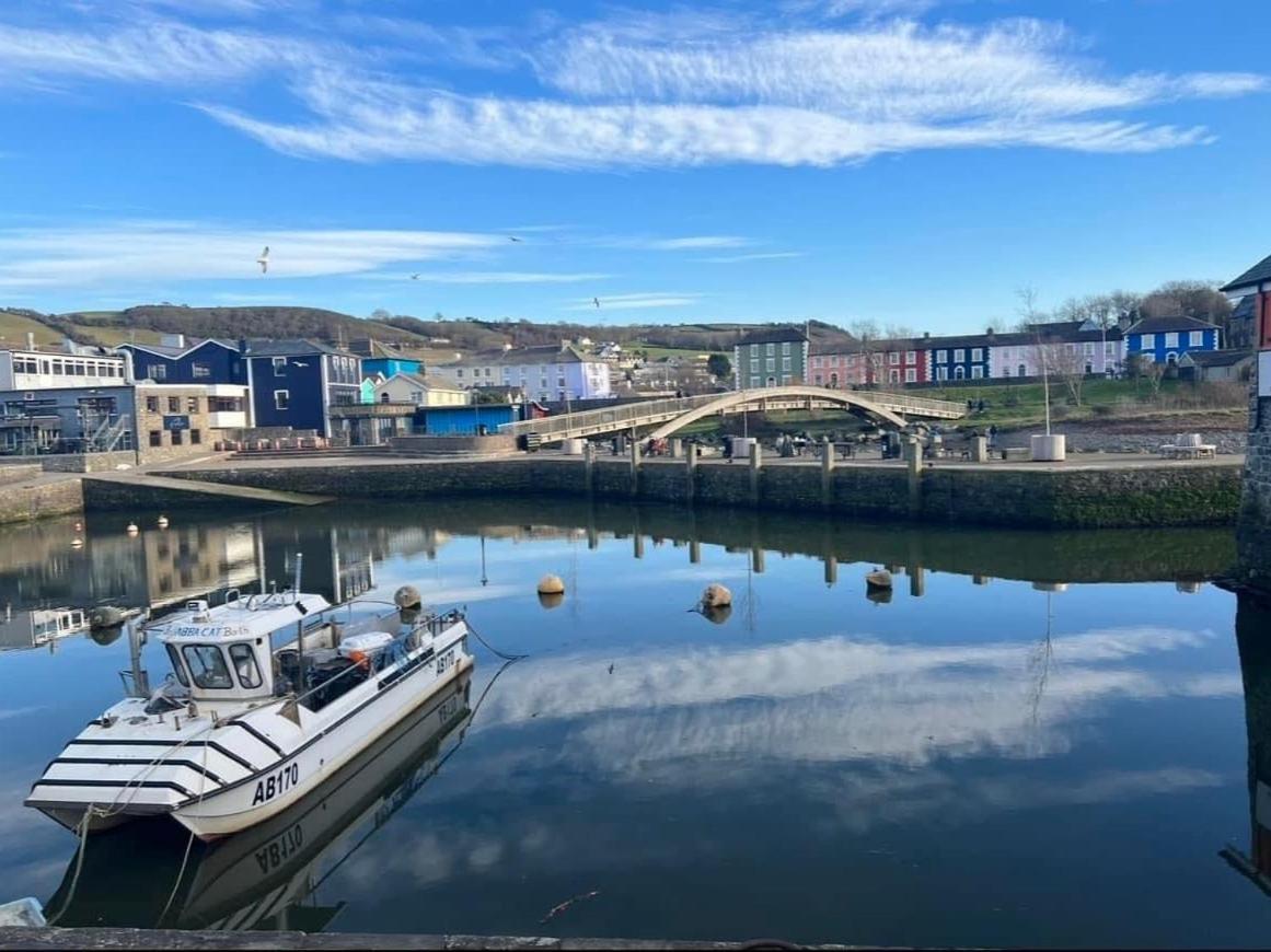 Nant Meigan, Georgian Townhouse In Centre Of Aberaeron, Dog Friendly Esterno foto